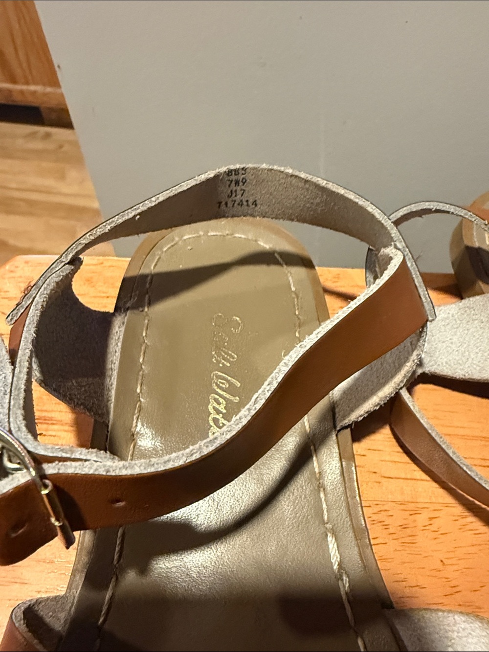 Salt Water brown sandals - Picture 3 of 4